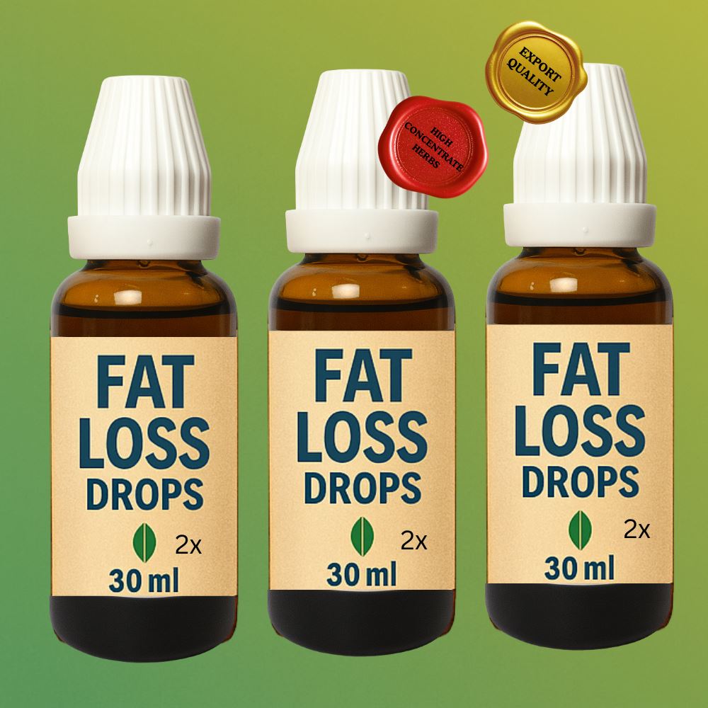 ULTRA PREMIUM FAT LOSS DROPS (Export Quality Edition) WITH RARE HERBS 