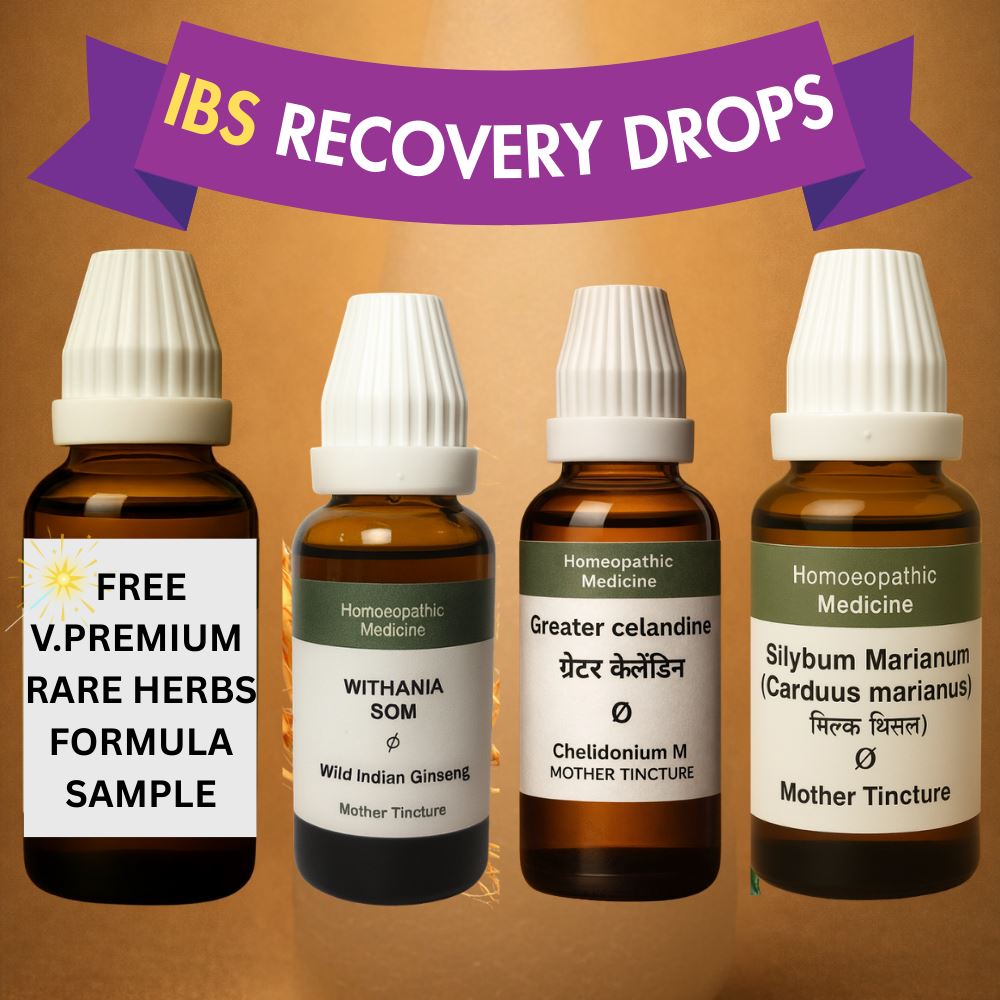 IBS A Research Guided PREMIUM BioHerbal  Tincture Approach to Irritable Bowel Syndrome Using Milk Thistle Greater Cleandine and Ashwagandha