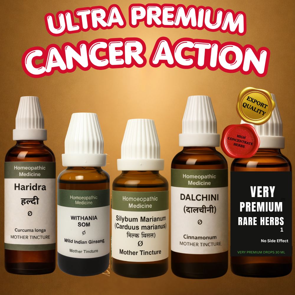Bioherbal™ Quad-Action Cancer Supportive Tincture  A Comprehensive Scientific Monograph on Botanical Synergy and Cellular Oncology approach based on researches 