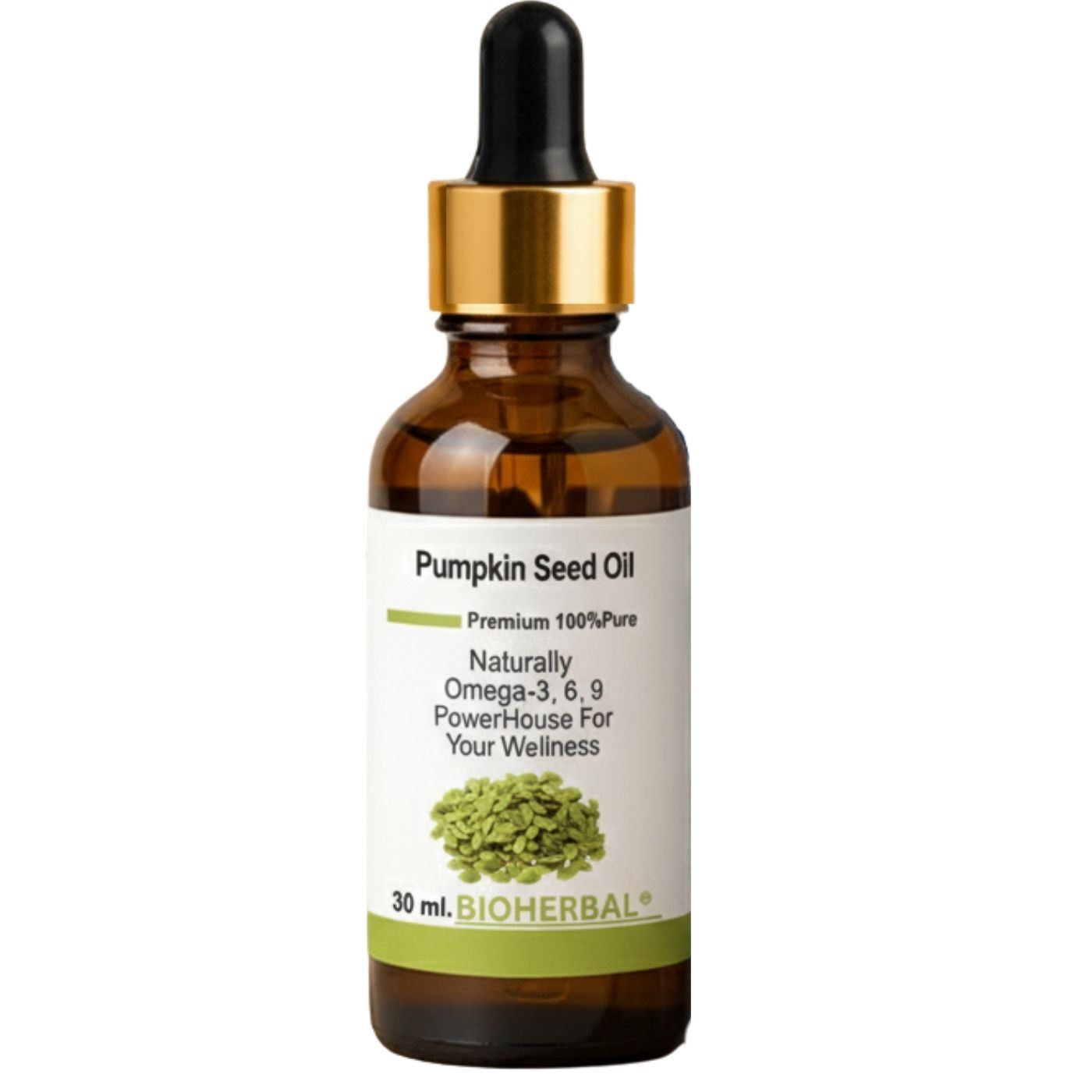 Bioherbal® Pumpkin Seed Oil: Natural Rejuvenation for Hair Loss, Skin Detox & Complete Body Wellness