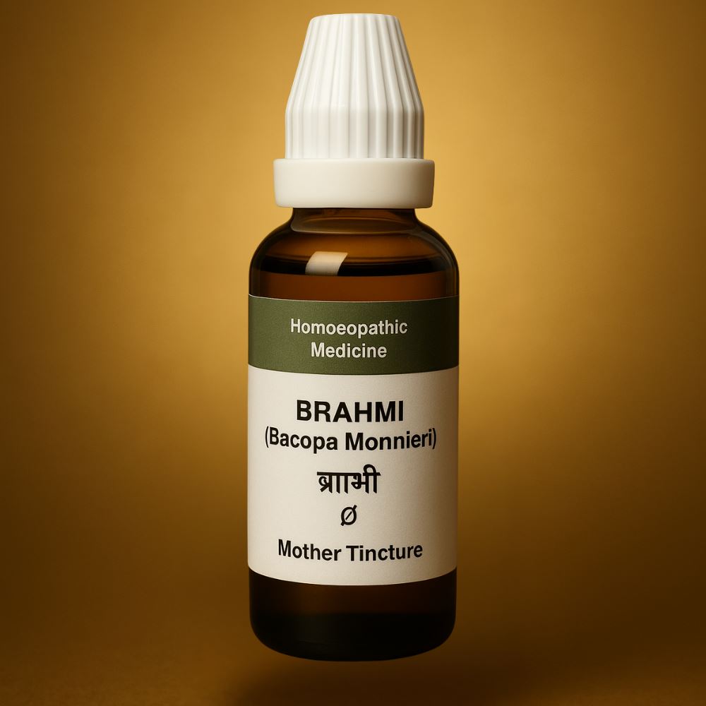 BIOHERBAL® PREMIUM BRAHMI Tincture Brain & Memory Support | Nervous System Wellness | For Focus, Stress & Cognitive Support 