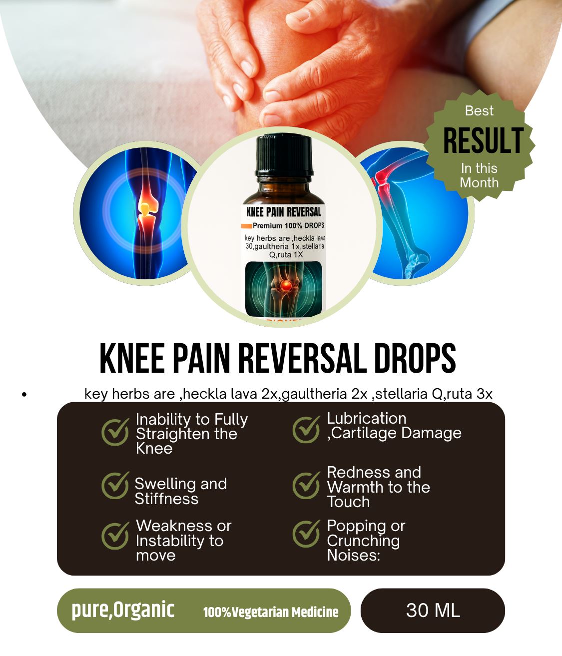 Knee Pain Reversal Drops