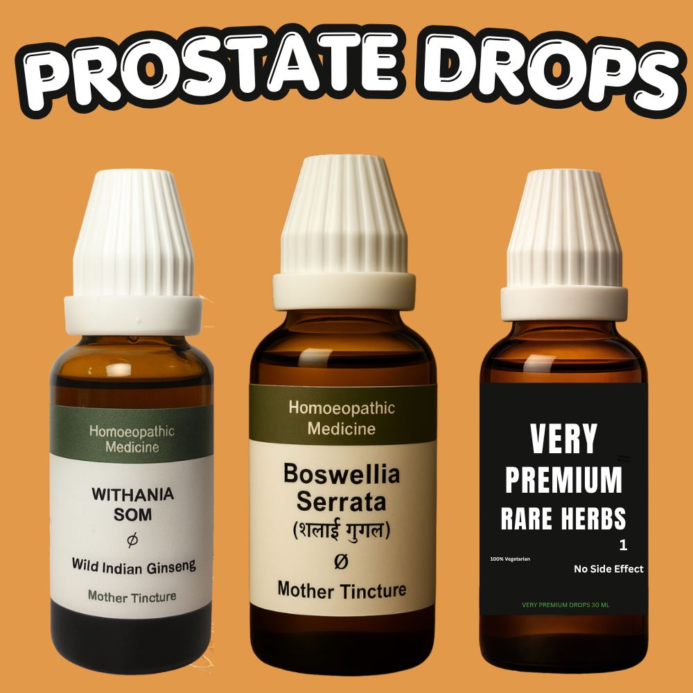 PROSTATE RECOVERY PREMIUM DROPS,For Prostate Wellness & B.P.H.-Associated Urinary Problems,BIOHERBAL® Premium Herbs