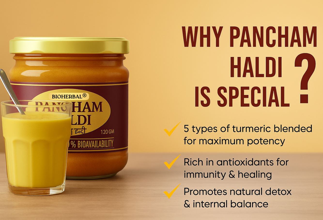 ?? BioHerbal® Pancham Haldi — The Power of 5 Rare Turmeric Varieties