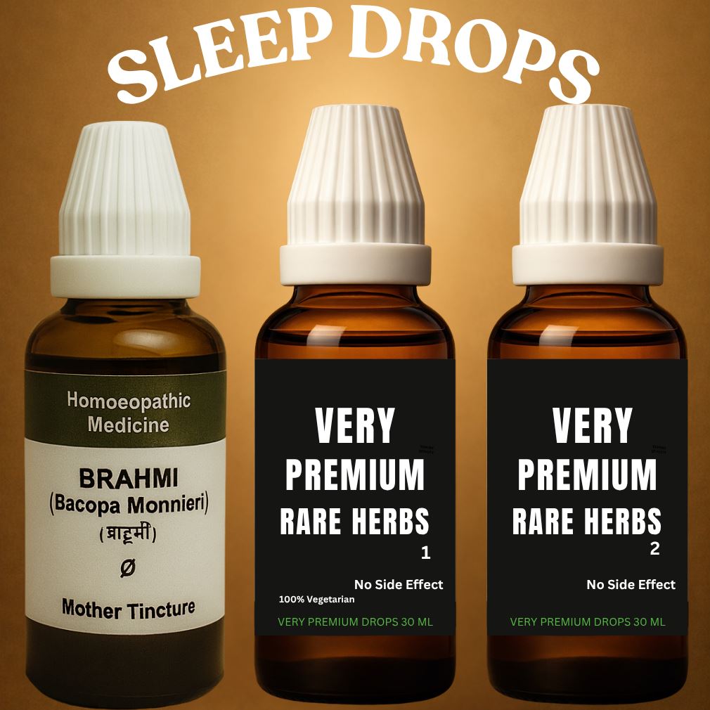 SLEEP DROPS – ADVANCED PREMIUM RARE HERBS NATURAL SUPPORT FOR DEEP SLEEP, CALM MIND, NERVOUS BALANCE AND EMOTIONAL WELLNESS