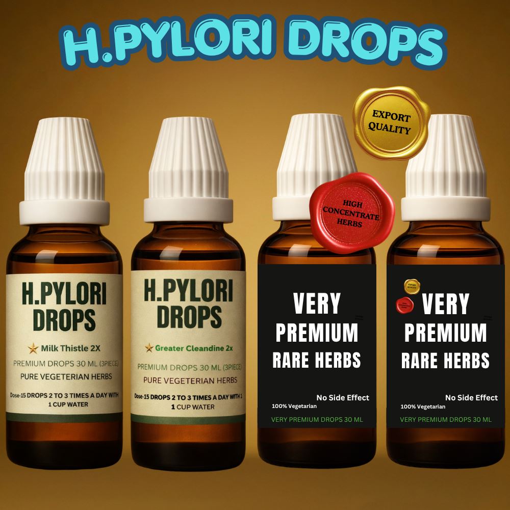 HPYLORI Ultra Rare Very Premium  Formula for Digestive Balance Powerful Botanical Support Against H. pylori, Acidity and Gastric Discomfort